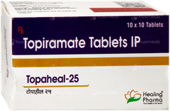 Topaheal 25 Tablet 10